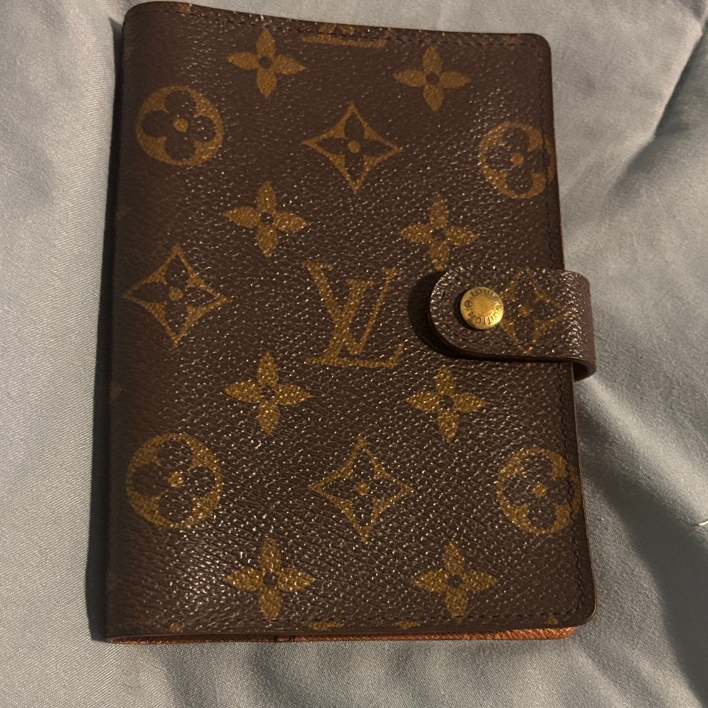 Louis Vuitton Brown Monogram Notebook Cover